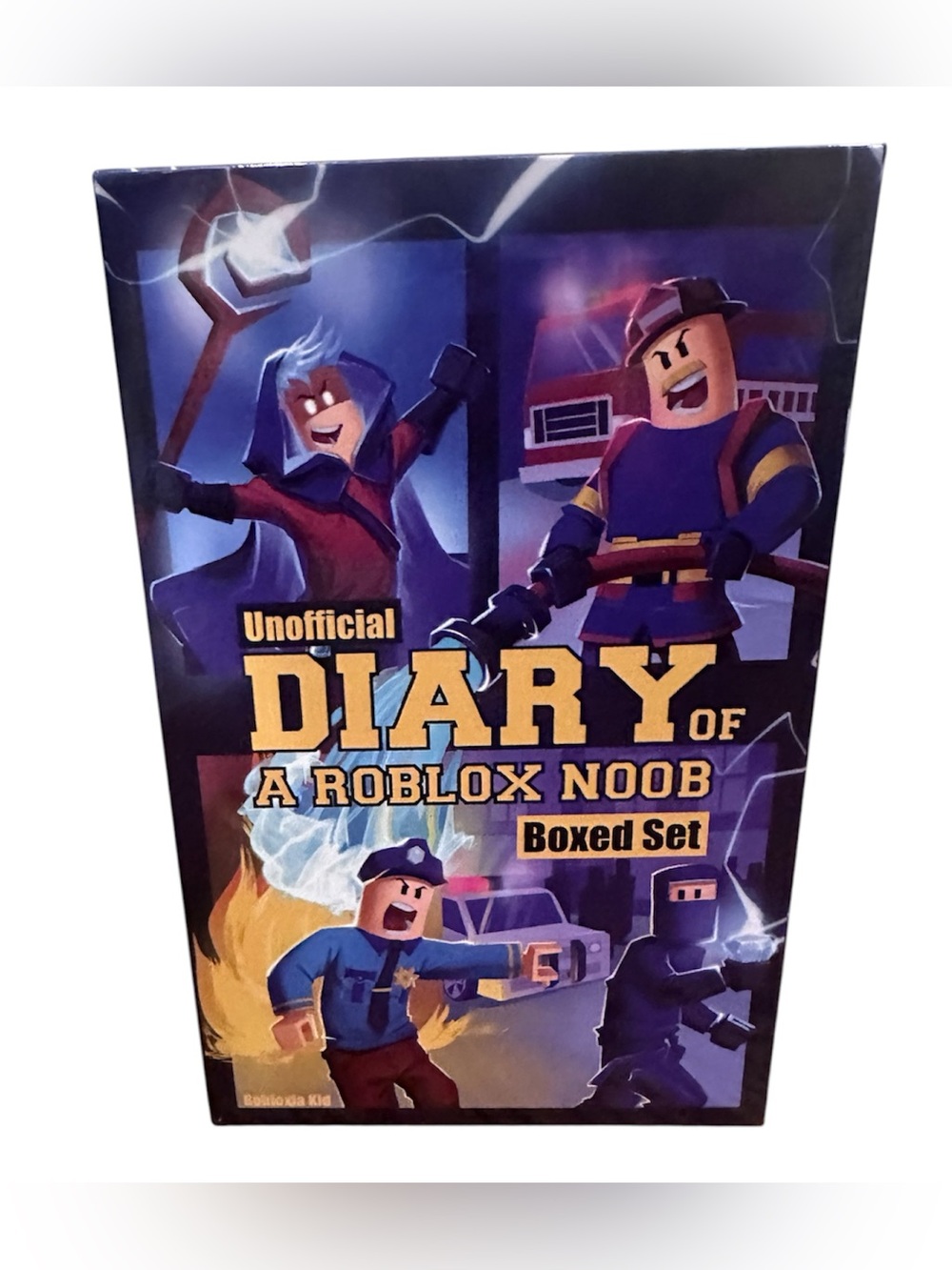 Unofficial Diary of a Roblox Noob Boxed Set 4 Books Roblox Kid Adventure Series